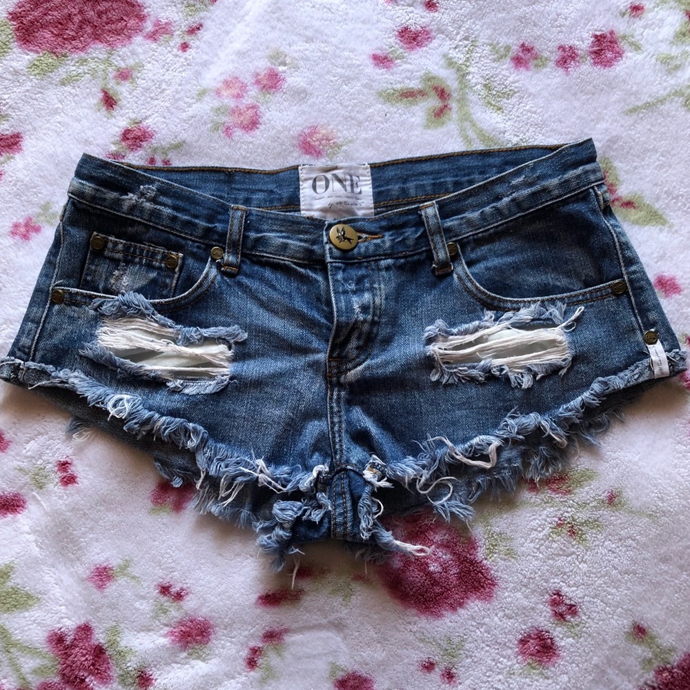 One Teaspoon Trash Whores Shorts